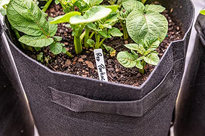 Gardzen 6 Pack BPA-Free 10 Gallon Vegetable Grow Bags