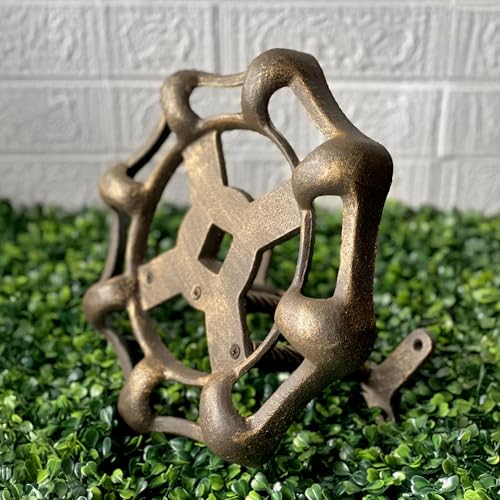 Zeckos Garden Hose Holder Faucet Spigot 11 Inch Cast Iron Bronze - color: Spigot - Bronze