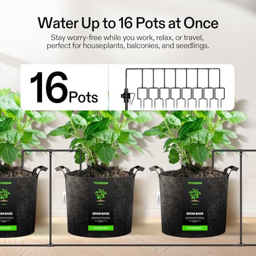 VIVOSUN Automatic Drip Irrigation Kit, Smart Watering System - style: Smart Drip Irrigation