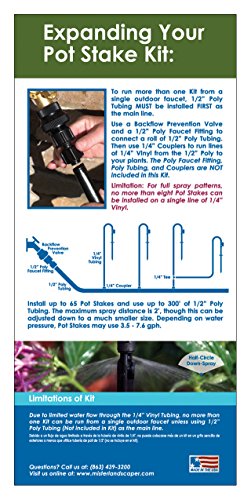 Mister Landscaper Micro Spray Pot Stake Kit