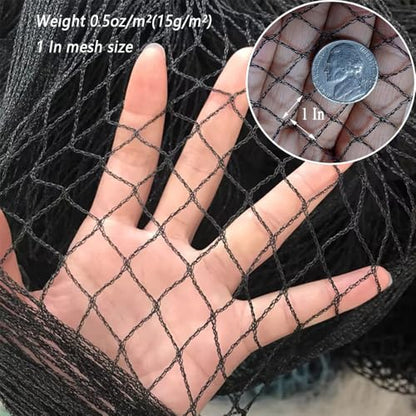 Junflying 50x100 FT Chicken Netting for Hawks & Predator Protection - size: 50x100 FT