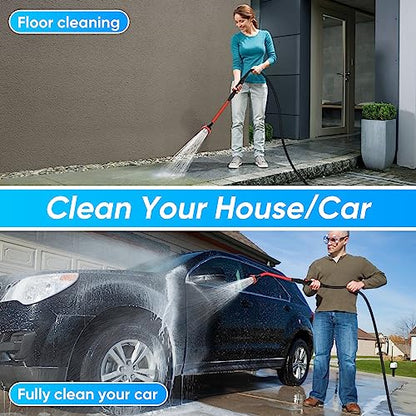 2 in 1 Bendable Watering Wand Heavy Duty for Garden/Car Cleaning