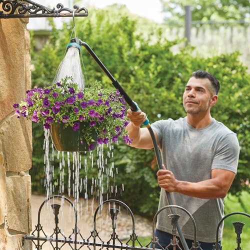 Gilmour Heavy Duty Swivel Connect Watering Wand Hose Sprayer, 5 Pattern Watering Wand for Garden Hose