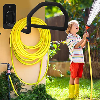 Garden Hose Holder Hose Hanger Wall Mount Water Hose Holders for Outside - color: 1pc Large Hose Holder 300ft