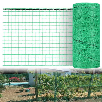 4x100ft Deer Fence Netting, Temporary Fence for Garden, Plastic Mesh Fence - size: 4 FT X 100 FT