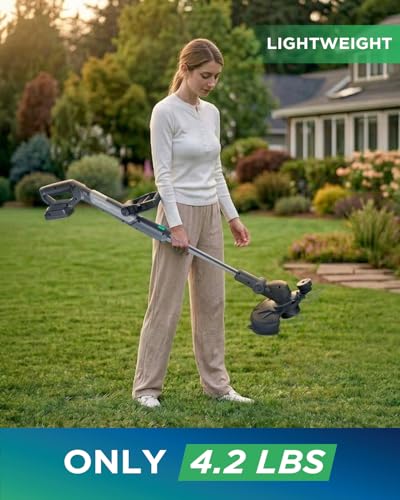 12 Inch 20V Brushless Cordless 2-in-1 String Trimmer & Edger