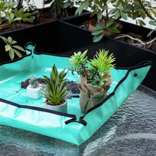 Repotting Mat for Plant Transplanting Portable Gardening Mat,100 * 100cm - color: 100*100cm