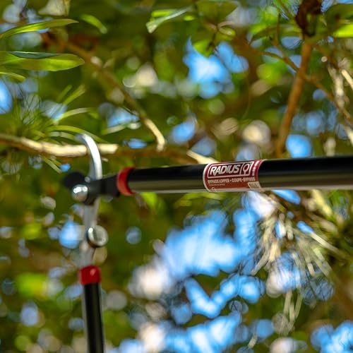 Radius Garden 28" Bypass Lopper with Precision Steel Blades for Pruning