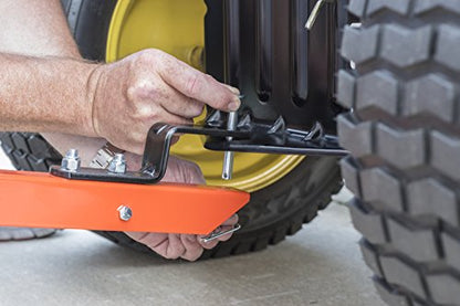 Agri-Fab Tow Behind ATV/UTV Broadcast Spreader for Seed, Fertilizer, Salt and Ice Melt, 185 lb Capacity with 12 Ft Spread Width - style: 185 lb. Direct Rod Control Tow-Behind ATV/UTV Spreader
