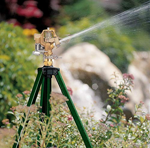 Brass Impact Sprinkler & Orbit Brass Hose Quick Connect Set - style: Brass Impact Sprinkler & Orbit Brass Hose Quick Connect Set