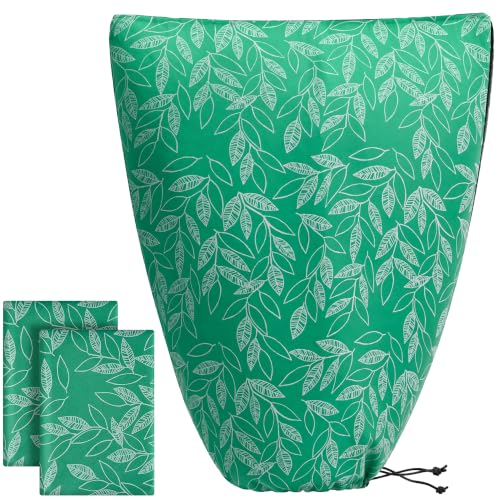 2PCS Plant Covers Freeze Protection 69"X47" Winter Frost Blankets - color: Green 69*47in