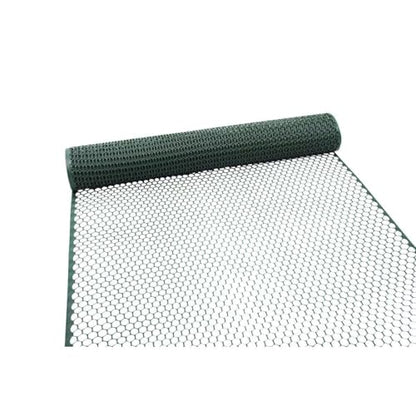 Tenax Poultry Fence - Green Plastic Poultry Fencing, Lightweight, Weather Resistant - 3-ft x 25-ft - Plastic - color: Green, size: 3-ft x 25-ft