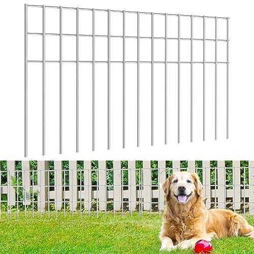Animal Barrier Fence, 24" L x 15" W, 5.5mm Wire, 15 Pack 30Ft(L)