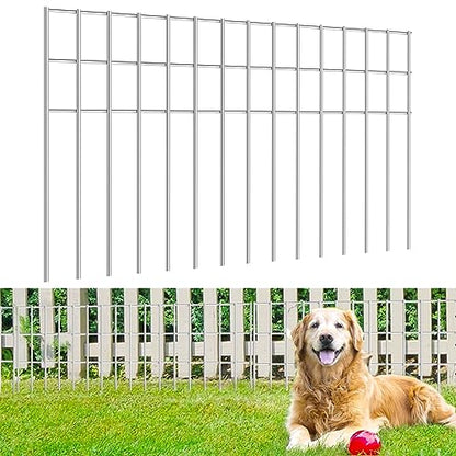 Animal Barrier Fence, 24" L x 15" W, 5.5mm Wire, 15 Pack 30Ft(L)