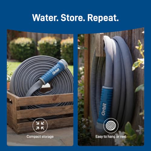 Orbit ExoJacket Heavy Duty Fabric Garden Hose, 50 ft x 5/8 in - 33185 - size: 50 Ft, style: ExoJacket