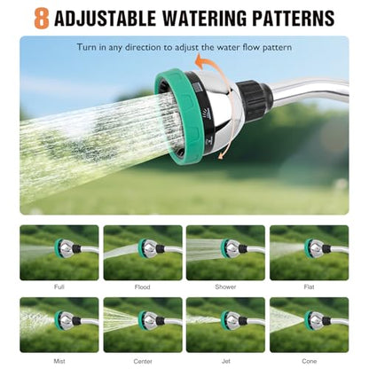 Yesker 19-Inch Watering Wand for Garden Hose, Long Hose Nozzle Sprayer - size: 19 Inch Standard
