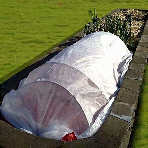 Agfabric Plant Covers Freeze Protection 10'x12' 0.55oz Frost Blankets for Plants Plant Frost Protection Covers Garden Winter Frost Pests Protection,White - color: White, size: 0.55oz-10'*12'