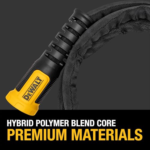 DEWALT 6 ft x 5/8 in Heavy-Duty Professional Grade Fabric Garden Hose - DXMH3306 (Pack of 6) - size: 6 Ft (Pack of 6)