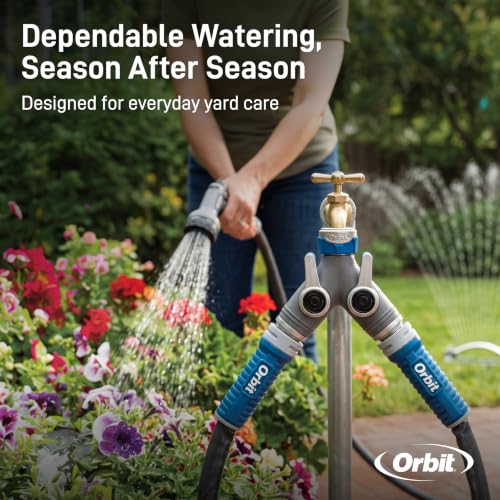 Orbit Elevated 2-Way Shut-Off Hose Y Adapter, 28294