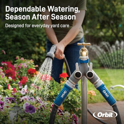Orbit Elevated 2-Way Shut-Off Hose Y Adapter, 28294