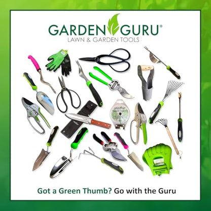 GARDEN GURU Razor Sharp Snip – Professional Garden Pruning Shears Trimmers – Super Sharp Micro-Tip Precision Stainless Steel Blades - Ergonomic Handles Easy on Arthritic Hands - 1 Case (100 Pcs) - size: 100 Pack, style: Snips