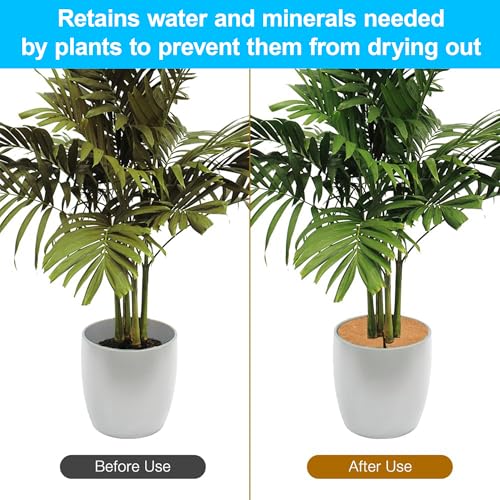 4 Pack 15.7 Inch Coconut Fiber Mulch Ring - Natural Coco Coir Tree Ring Protector Mats, Weed Barrier Plant Discs for Moisture Retention, Indoor Outdoor Trees and Landscaping - size: 4 Pack 15.7 Inch