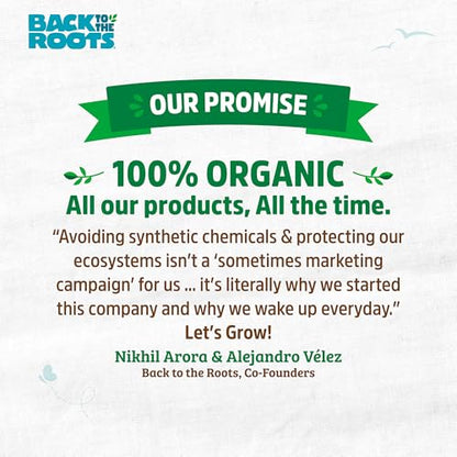 Back to the Roots 25.7qt (1 Cubic ft) Organic Premium Mulch - size: 25.7 quart, style: Mulch