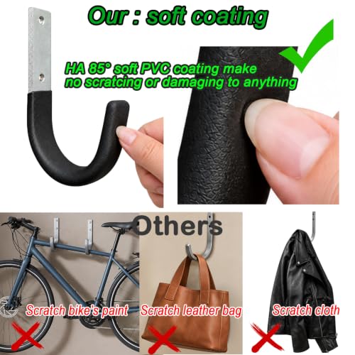 Heavy Duty Wall Hook Kit, Enhanced Garage Wall hooks, Tool Organizer