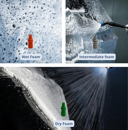 IK Foam Pro 12 ALK – Professional Alkaline Foam Sprayer for Industrial Cleaning & Car Detailing – 2 Gal Pump Spray Foamer– High Capacity, Safety Lock, Fan Nozzle - color: White and blue