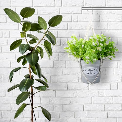 Macrame Plant Hanger 2 Pack Hanging Planters Baskets for Indoor Plant