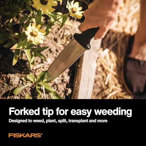 Fiskars Hori Hori Garden Knife with Sheath, Heavy Duty Gardening Hand Tool - style: Hori Knife