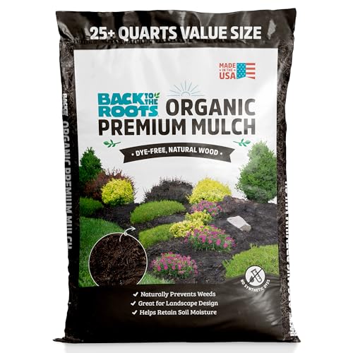 Back to the Roots 25.7qt (1 Cubic ft) Organic Premium Mulch - size: 25.7 quart, style: Mulch