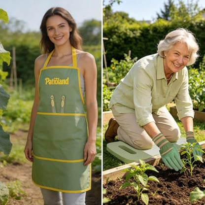 Green Garden Tools Set 26-Piece, Gardening Gifts for Women Men - color: green-26pcs