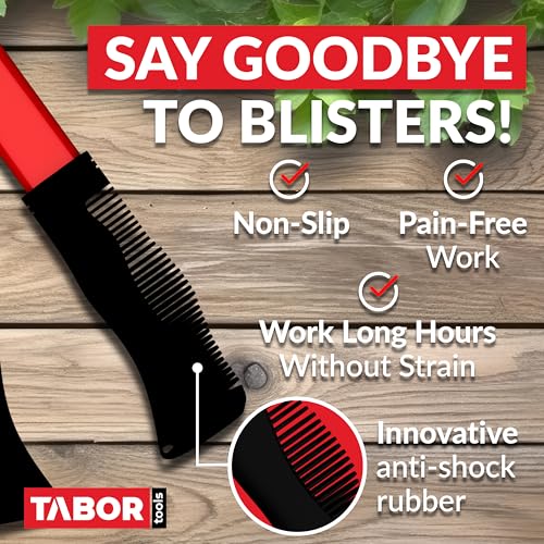TABOR TOOLS GG11A Bypass Lopper with Compound Action, 30 Inch Tree Trimmer & Branch Cutter, Heavy Duty Tree Pruner with 1 3/4 Inch Cut Capacity, Delivers Clean Cuts with Ease - style: GG11A 30 Inch Bypass Lopper