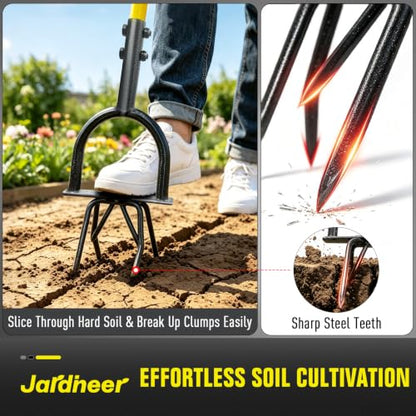 Jardineer Hand Till Cultivator, 2 Pack Garden Claw Set