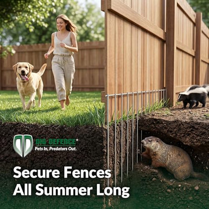Dig Defence Original Animal Barrier Garden Fence, X-Large, 2 Pack - size: 2 Count