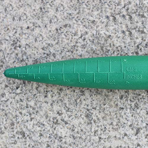 esowemsn 2pcs Plastic Handheld Transplanting Widger Planting Tools Sow Dibbler Soil Digger Hole Punch Garden Supplies Sowing Seeds Transplanting Vegetable Loose Soil