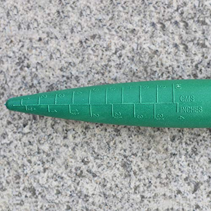 esowemsn 2pcs Plastic Handheld Transplanting Widger Planting Tools Sow Dibbler Soil Digger Hole Punch Garden Supplies Sowing Seeds Transplanting Vegetable Loose Soil