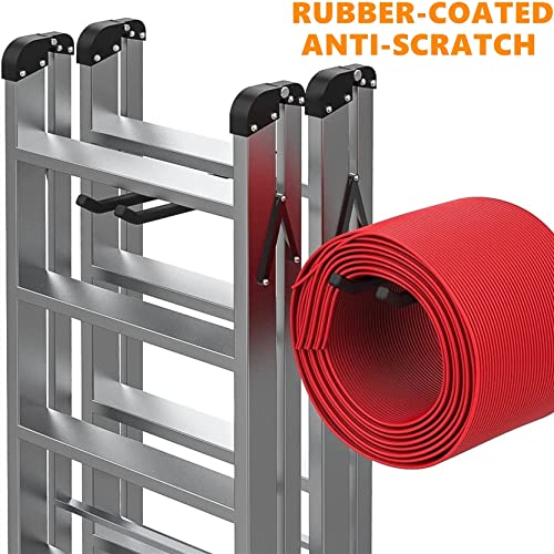 TORACK Garage Hooks Heavy Duty Tool Organizer, Wall Mount Hanger Rack - size: 2-Pack 12.4" Heavy Hooks