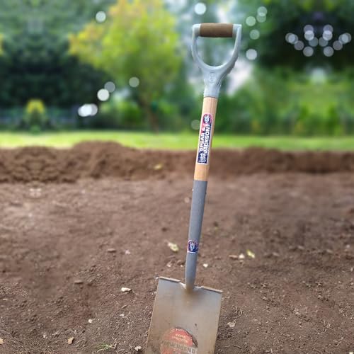Spear & Jackson 1180NB Neverbend Carbon Steel Digging Spade, Gray, 98.5 x 18.5 x 8 cm - style: Digging Spade