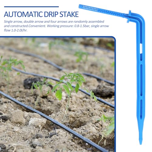 Balacoo 100 Pack Automatic Drip Waterer Irrigation Support Stakes