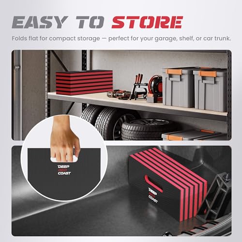 Folding Kneeling Pad, 47 x 15.8 Inch - color: Red