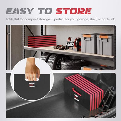 Folding Kneeling Pad, 47 x 15.8 Inch - color: Red