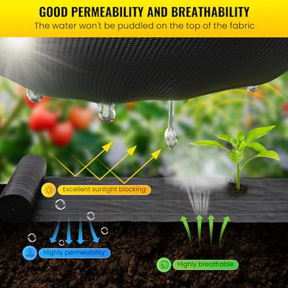 Driveway Fabric, 6.5x330 ft Road Fabric Commercial Weed Barrier Fabric, Landscape Fabric Heavy Duty 3.5OZ French Drain Fabric for Erosion Control,Landscape Fabric,Weed Barrier,Construction Projects - size: 6.5x330 ft