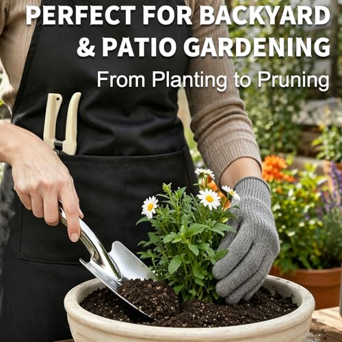 godehone Succulent Care Tools Set, 5 PCS Indoor Plant Gardening Kit - style: Black-2