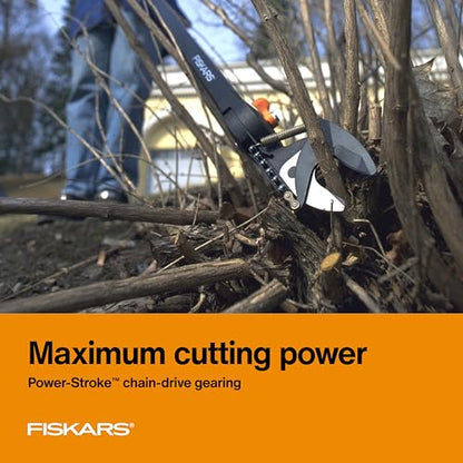 Fiskars 5 Ft Compact Cordless Tree Trimmer, Rotating Pruner Head, Yard Care - style: 5 ft Rope-Free Pruner