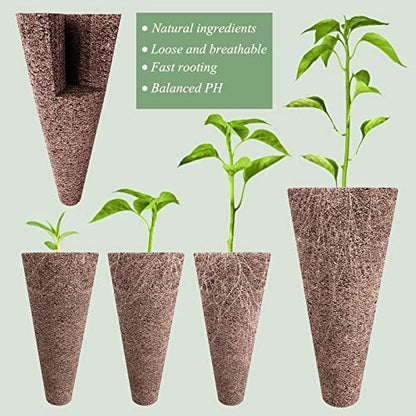 Tigvio 50 Piece Hydroponic Pods Kit - size: 50 piece