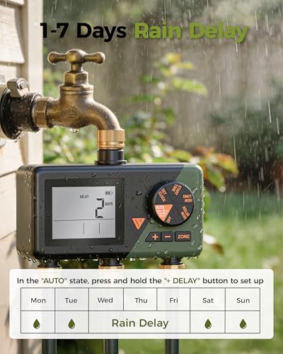Diivoo Sprinkler Timer 3 Zone - size: 3 Zone