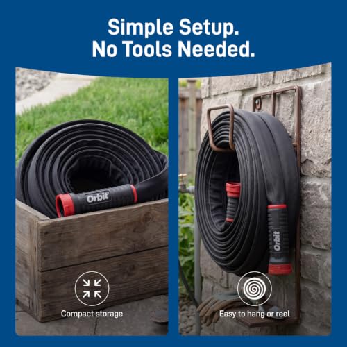 Orbit Pro ExoJacket Heavy Duty Water Hose, 100 ft x 5/8 in - 22130 - size: 100 Ft, style: Pro ExoJacket