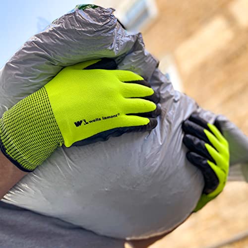 Wells Lamont Men's Smooth Nitrile Coated Grip Work Gloves, 3-Pack, X-Large - size: X-Large (Pack of 3)
